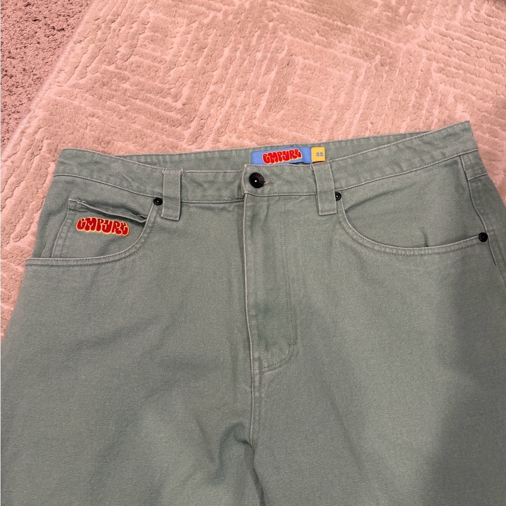 GMPYRE Green  Workwear Style Pants - Picture 2 of 7